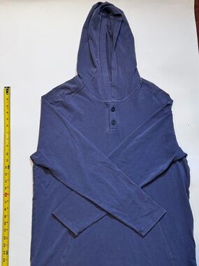 Rhone Men's Bolinas Henley Hoodie Size XL